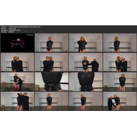 Christina Skye trapped in Rubber and to Orgasm