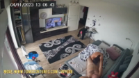 Hotwife xxx Onlyfans voyeur hidden spy cam leak teen lesbian sex 2