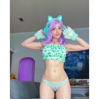 Teal Kitty