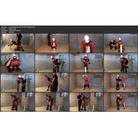Casey Ryder Basement Latex Bondage