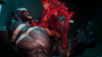 AzureLotus - Marvel Rivals girls x Venom