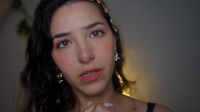 ASMR Glow Spit Painting