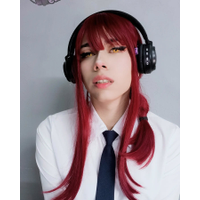 Makima Chainsaw Man Shemale Cosplay by Meisucubus