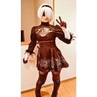 2B Nier Automata Shemale Cosplay by Ao@crossdressing/b________g