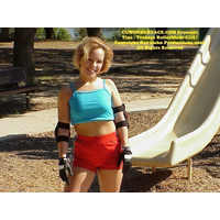082 - Tina Rollerblade Girl!