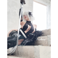 Sinful nun &amp; Nier: 2B _ HD VIDEO + SELFIE