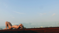 Rosie Poolside Yoga