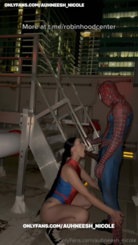 Auhneesh Nicole Spiderman PPV BBC fuck (auhneesh_nicole / Anij Nicole)