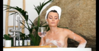 Anna Zapala Nude Bathing