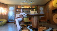 Brown Dress BTS