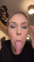 purplegillian - tongue fetish