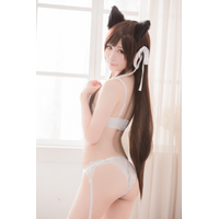 Shiraga yanko - atago 白色内衣兽耳
