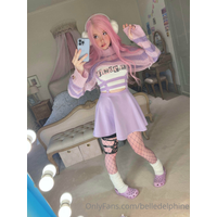Belle Delphine - Purple Crocs