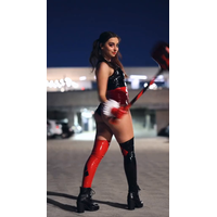 2022-10-24 Hey there puddin ❤️♠️ #harleyquinn #gothamcity #viral (@sla