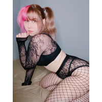 Haley B Fishnet Hottie set A