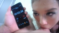 heyhorny/Slimmsexx69 5 minute clip with 1 minute deepthroat challenge
