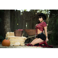 Angie Griffin Apple Bobbing