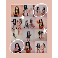 Bella Poarch &amp; Valkyrae Valentine set [Polaroid]